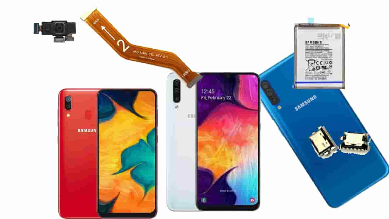 Similarity of internal components of Samsung A30 and A50 mobile phones